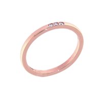 Anello Gazzola Gioielli in Oro rosa Diamante 0.04 Ct FROX7746PINK-NG - FROX7746PINK-NG